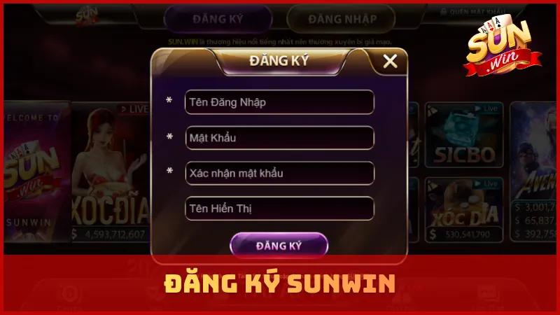 Đăng Ký SUNWIN - Thủ Tục Tạo Tài Khoản Nhanh Chóng Cho Tân Thủ