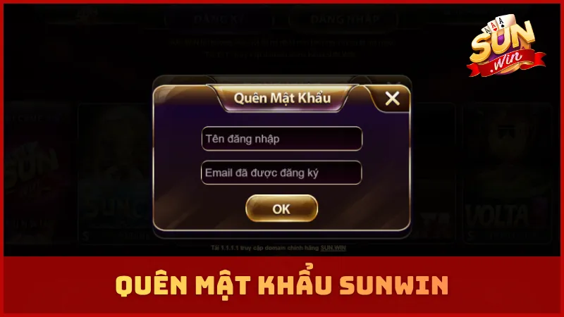 Quên Mật Khẩu SUNWIN - Hướng Dẫn Khôi Phục Tài Khoản Nhanh Chóng