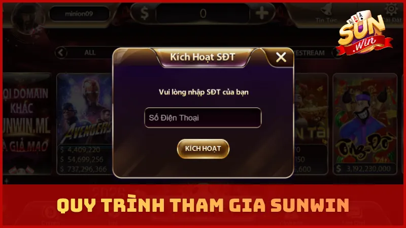 Quy trình tham gia SUNWIN