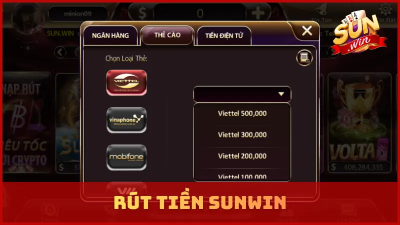 Rút Tiền SUNWIN - Hướng Dẫn Chi Tiết Từ A - Z Trên Mọi Thiết Bị