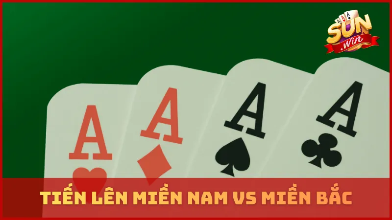 So sánh tiến lên miền Nam với miền Bắc